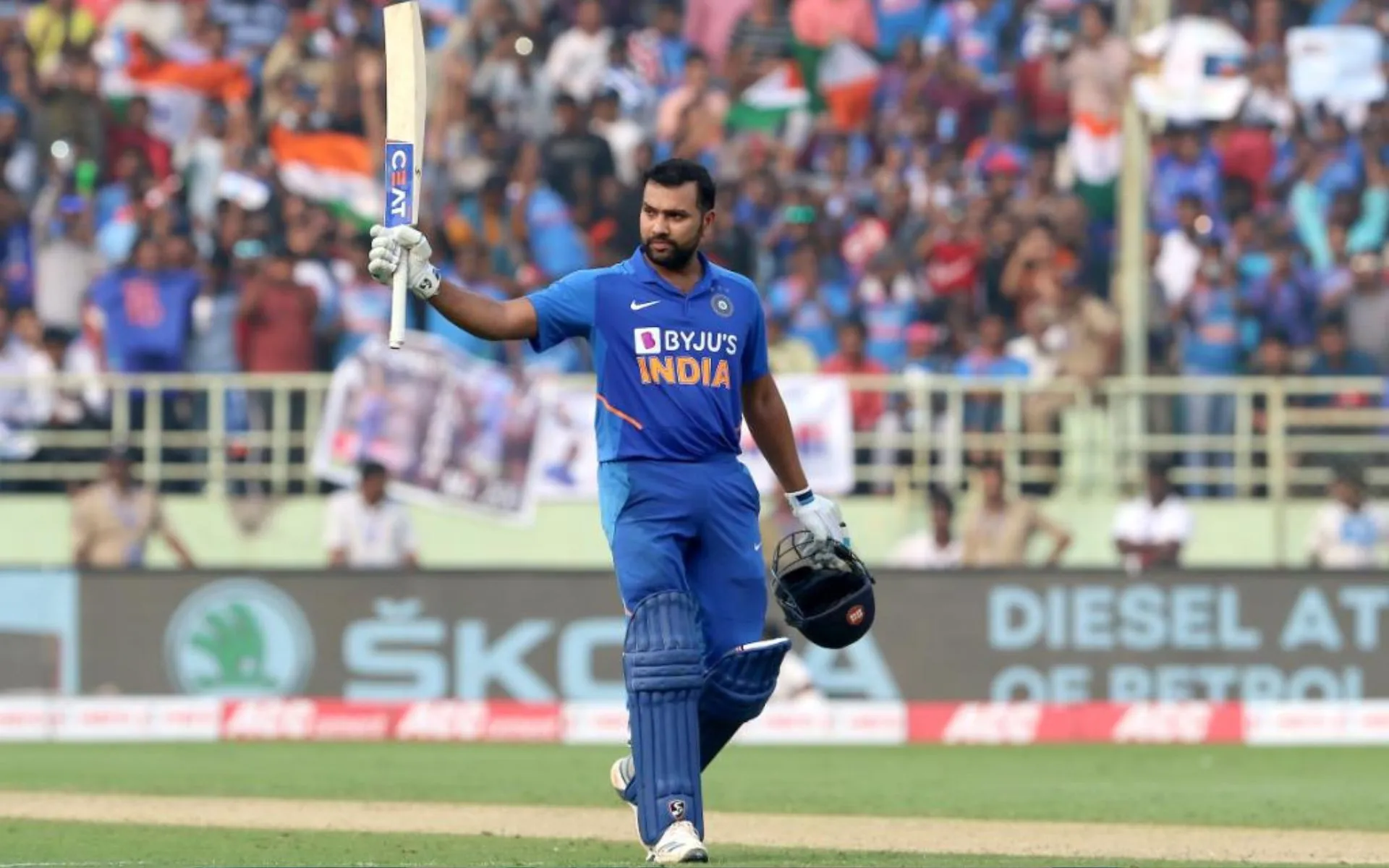 Rohit Sharma for India in ODIs (Source: ICC/x.com)