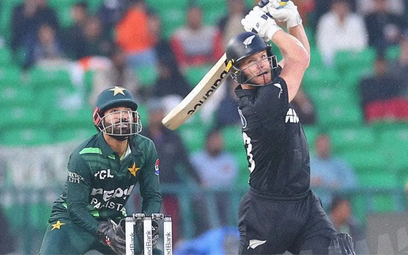 New Zealand beats Pakistan by 78 runs in 1st ODI of tri series [Source: @BLACKCAPS/X.com]