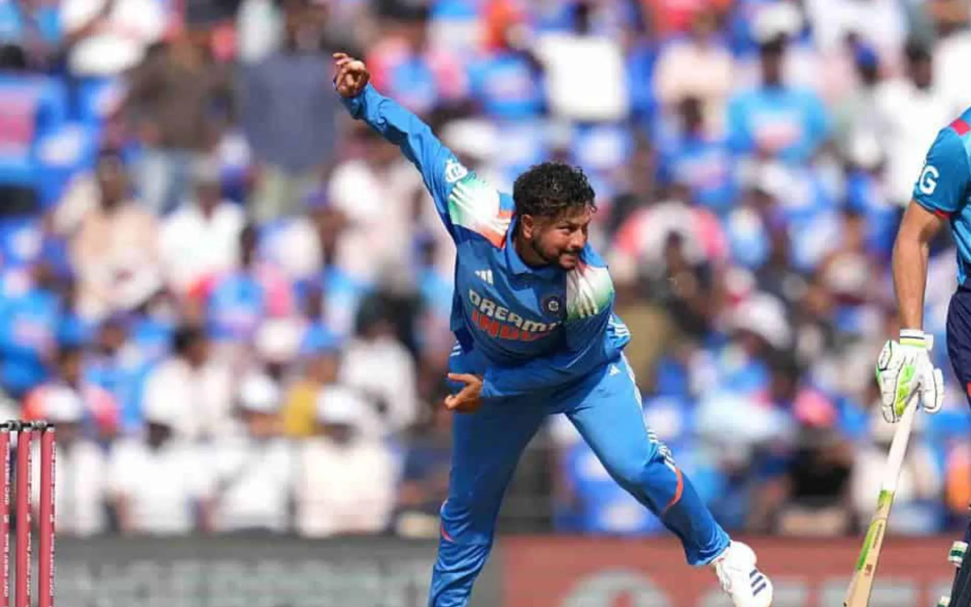 Kuldeep Yadav- (Source:@Johns/X.com)