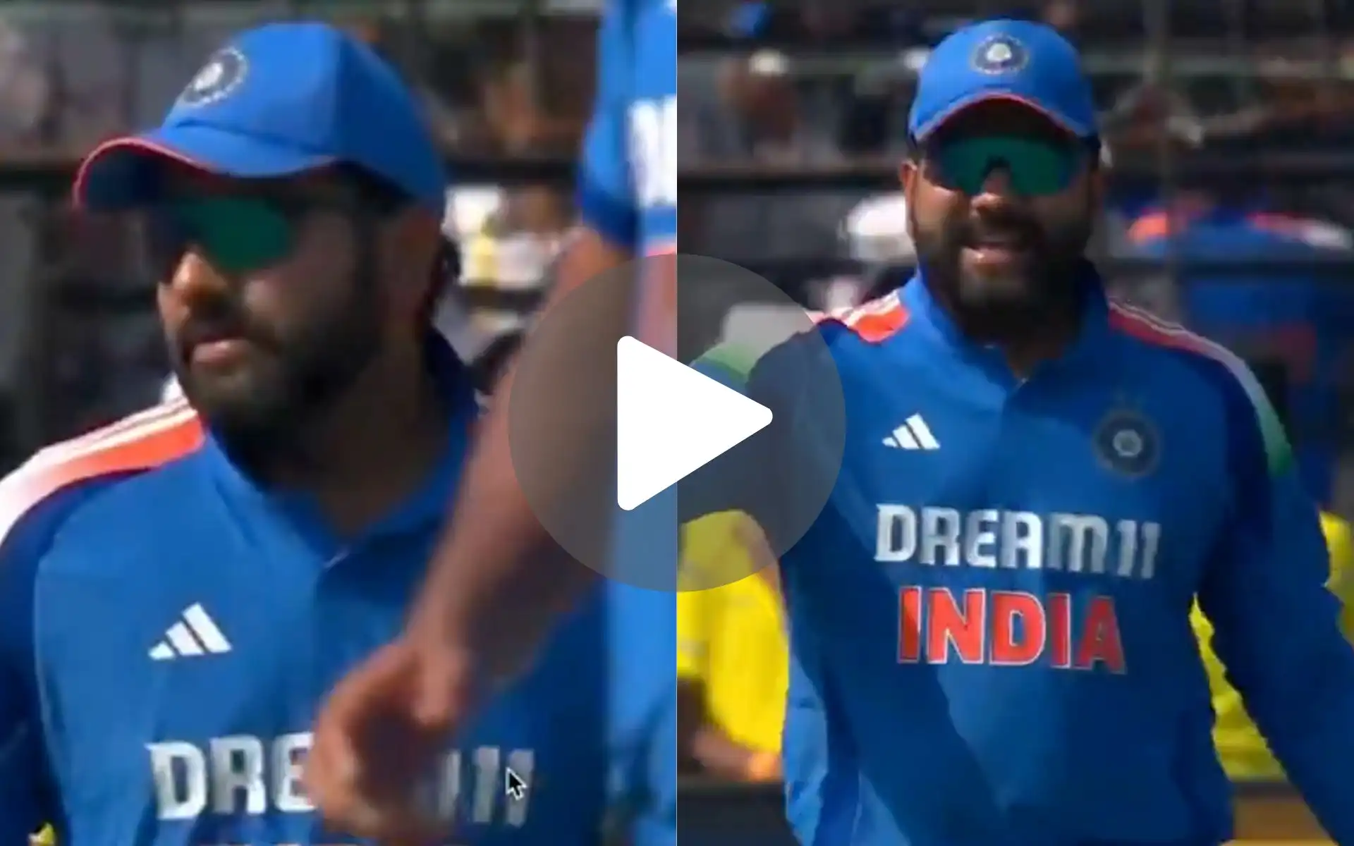 [Watch] Rohit Sharma's Animated Reaction As Shami Leaks Three Boundaries In An Over