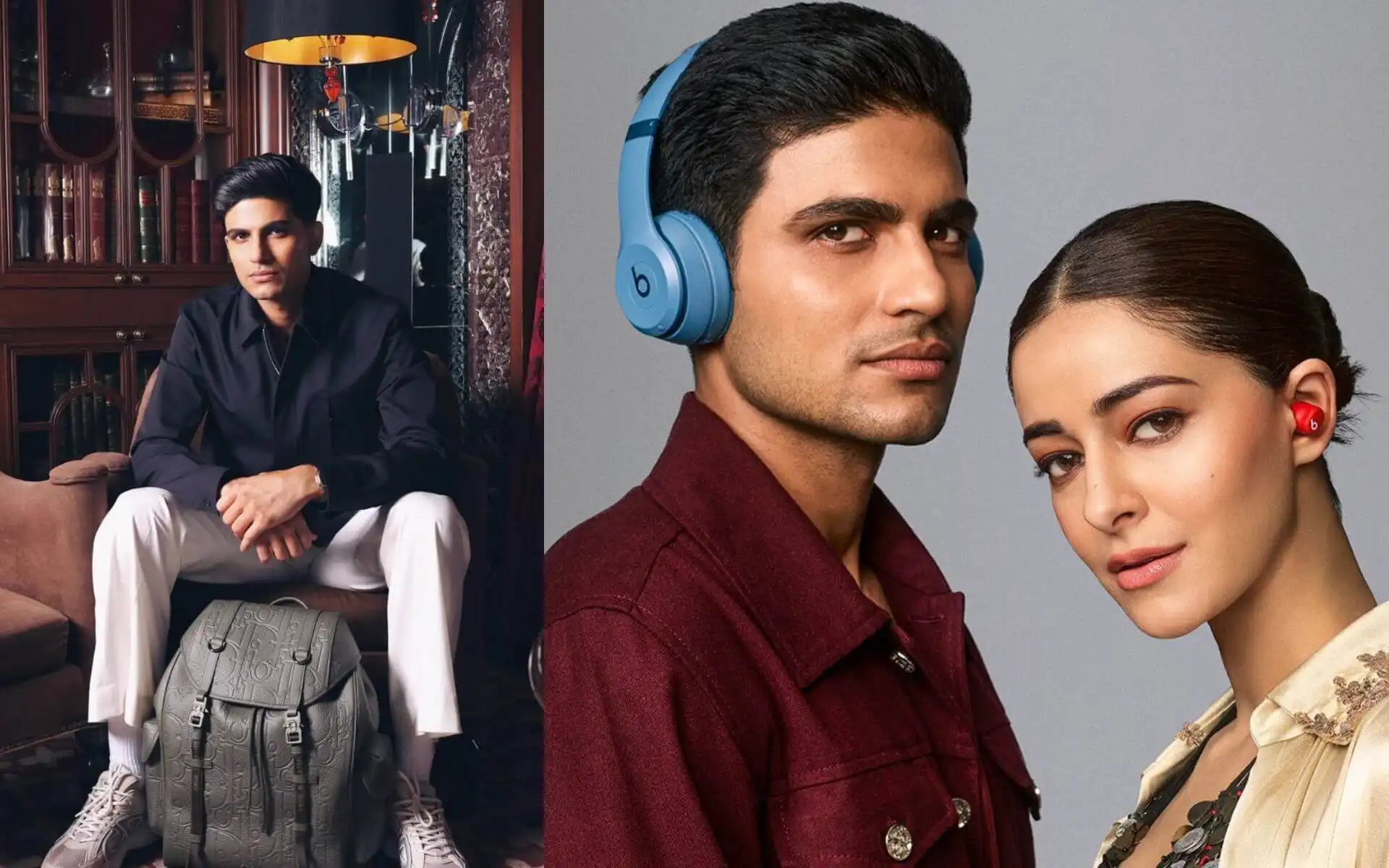 Shubman Gill in ad shoots (Source: Shubmangill/Instagram)