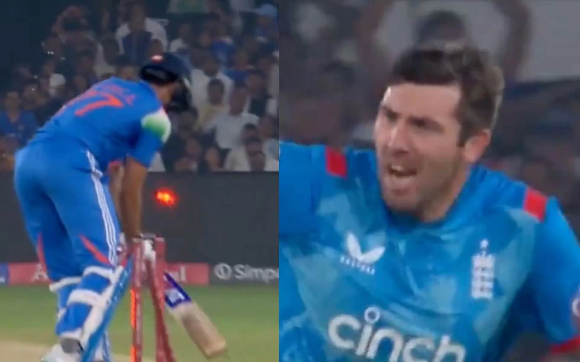 Overton dismisses Gill [Source: @kuchbhi12341416/X.com]

