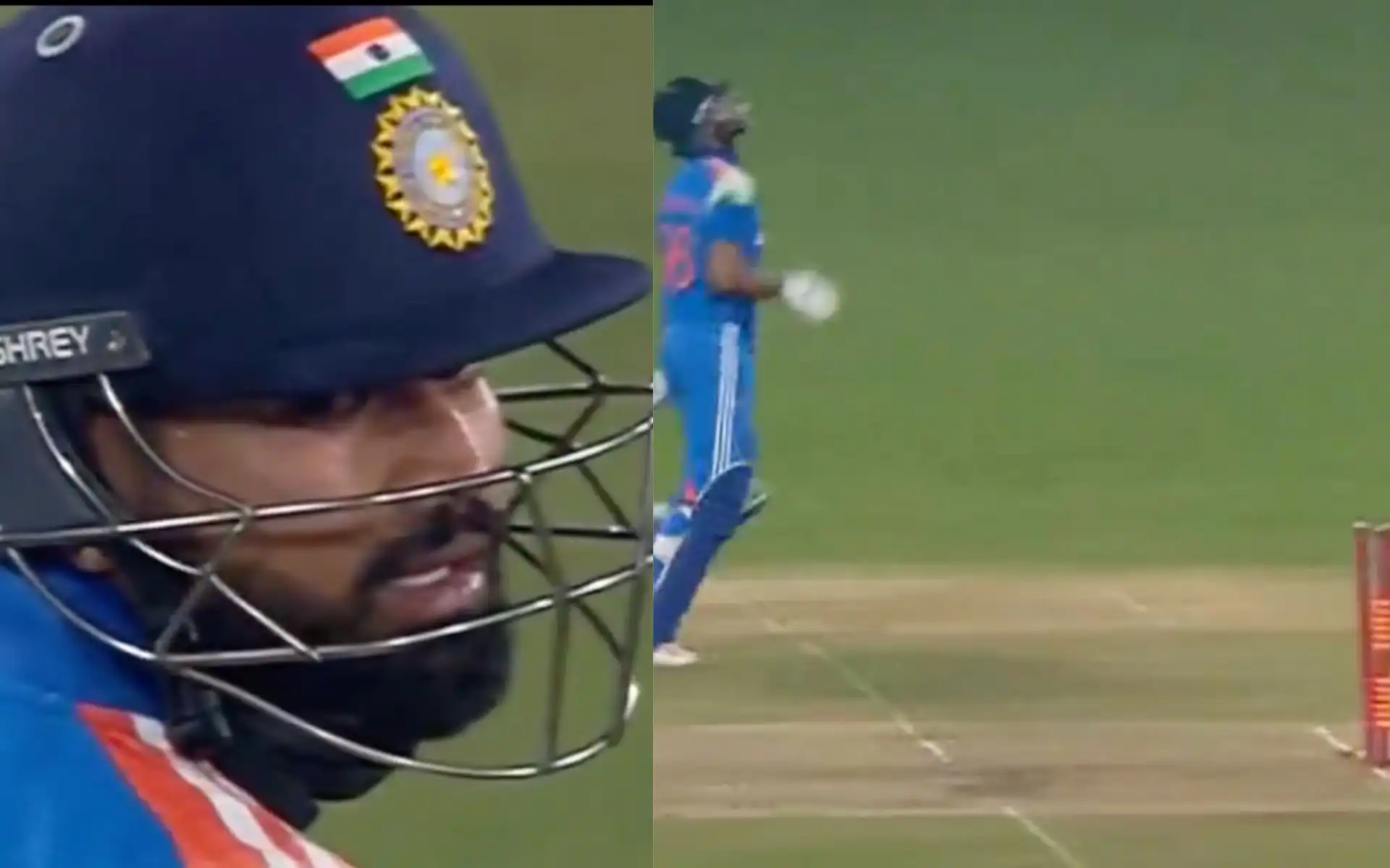 Shreyas Iyer's Run Out vs ENG (Source:@kuchbhi12341416/X.com)