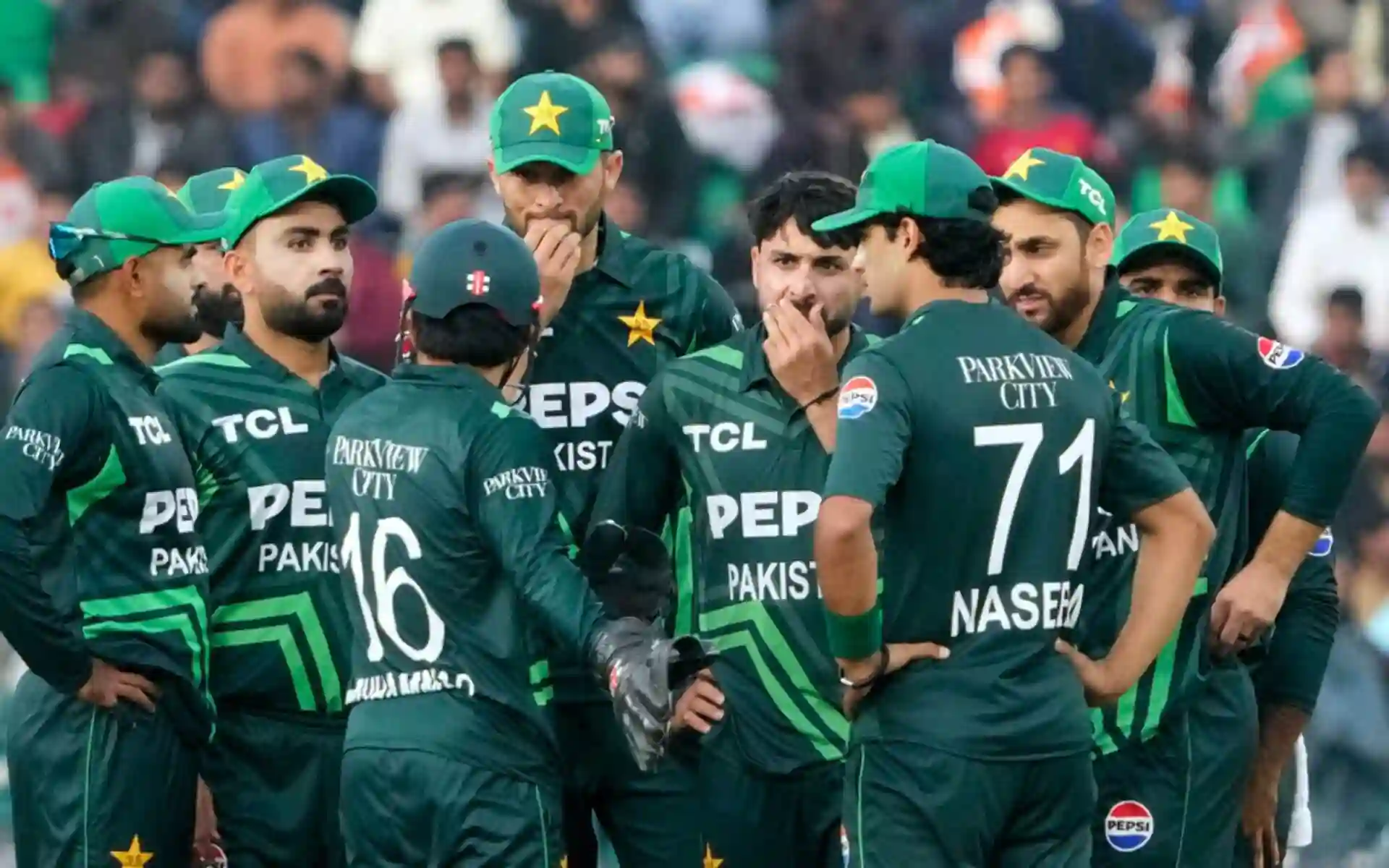 Pakistan players in action during ODI Tri-Series [Source: AP]