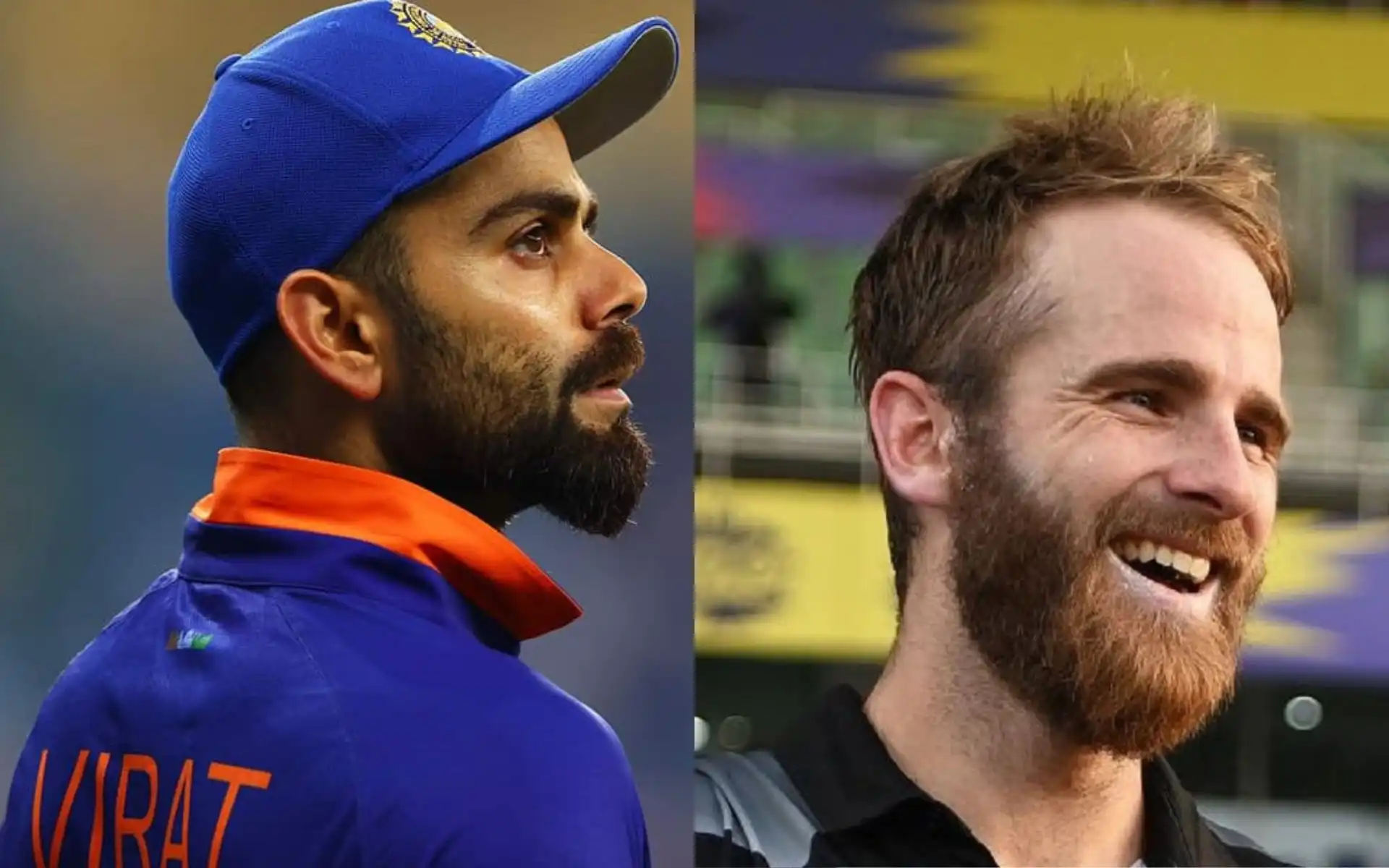 Virat Kohli and Kane Williamson [Source: @mufaddal_vohra, @KINGNATION__18/x.com]