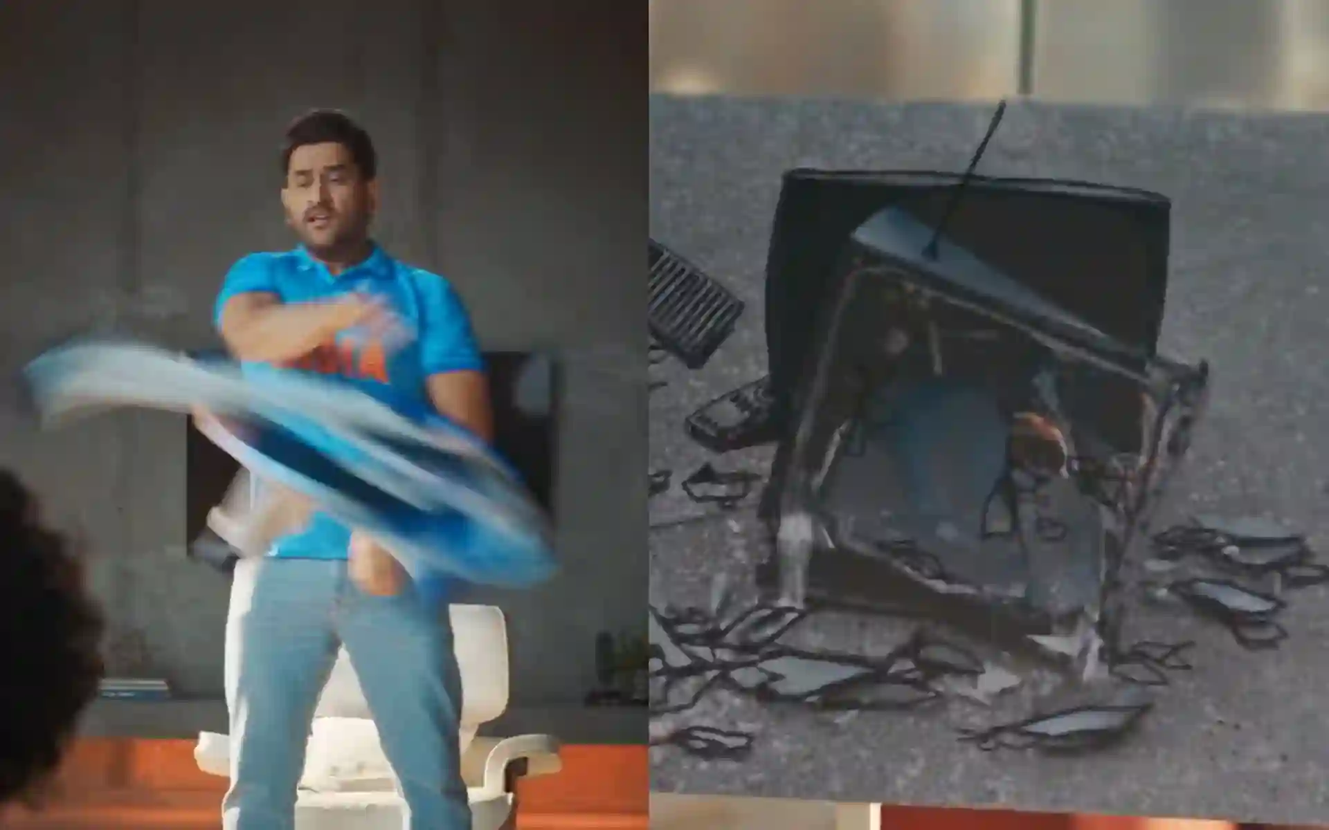 MS Dhoni - (Source:@ScreenGrab)