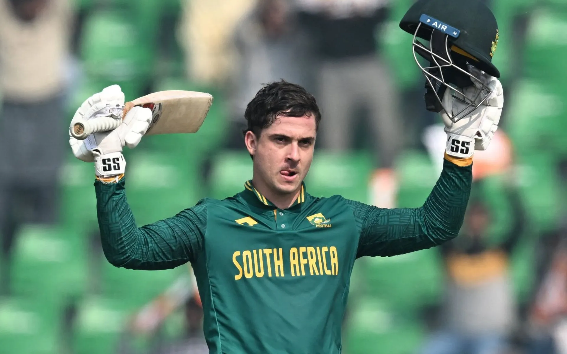 Matthew Breetzke registered the highest score on ODI debut [Source: @ICC/x.com]