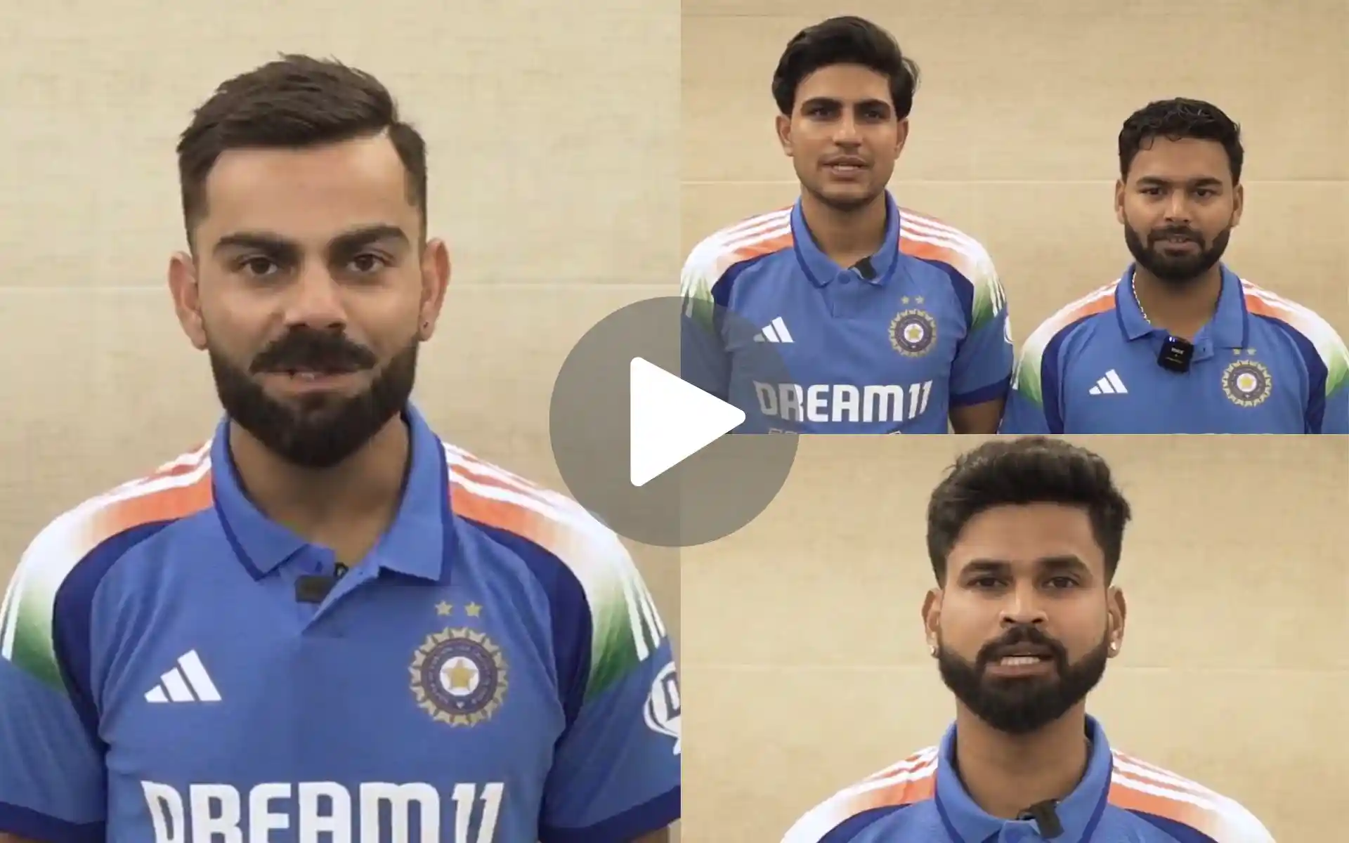 [Watch] Kohli, Iyer, Gill And Fellow India Players Join Organ Donation Initiative Before 3rd ODI