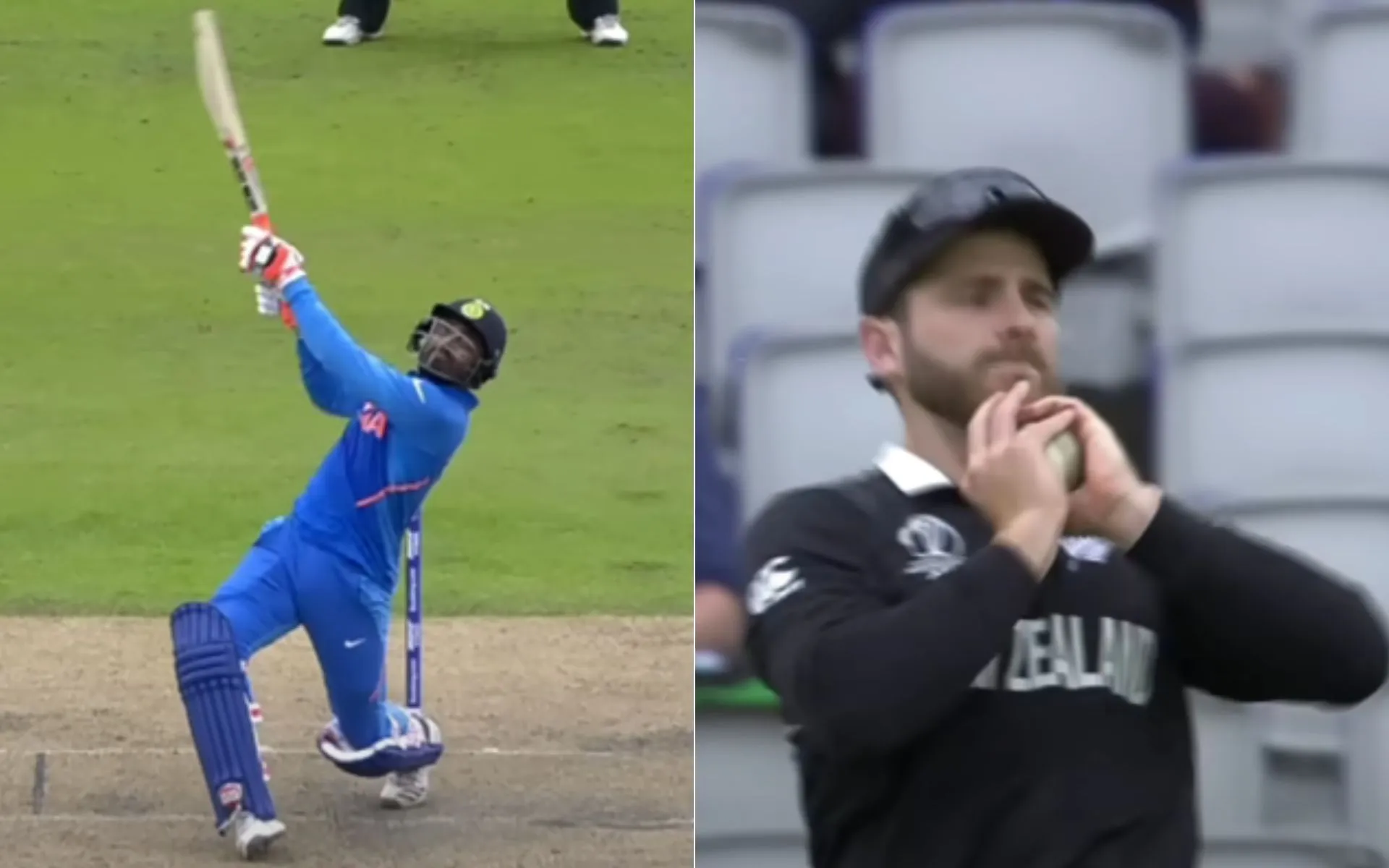 Ravindra Jadeja's knock was ended by Kane Williamson's catch [Source: @ICC/youtube.com]