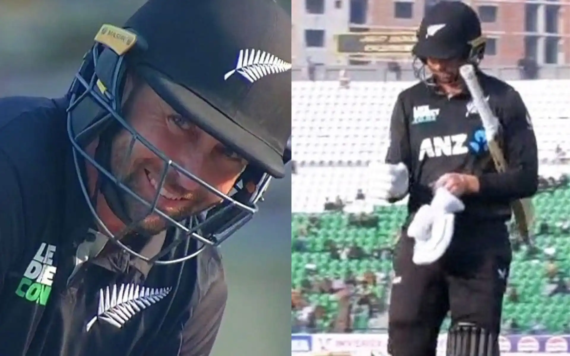 Devon Conway after his wicket vs SA (Source:@kuchbhi12341416/X.com)