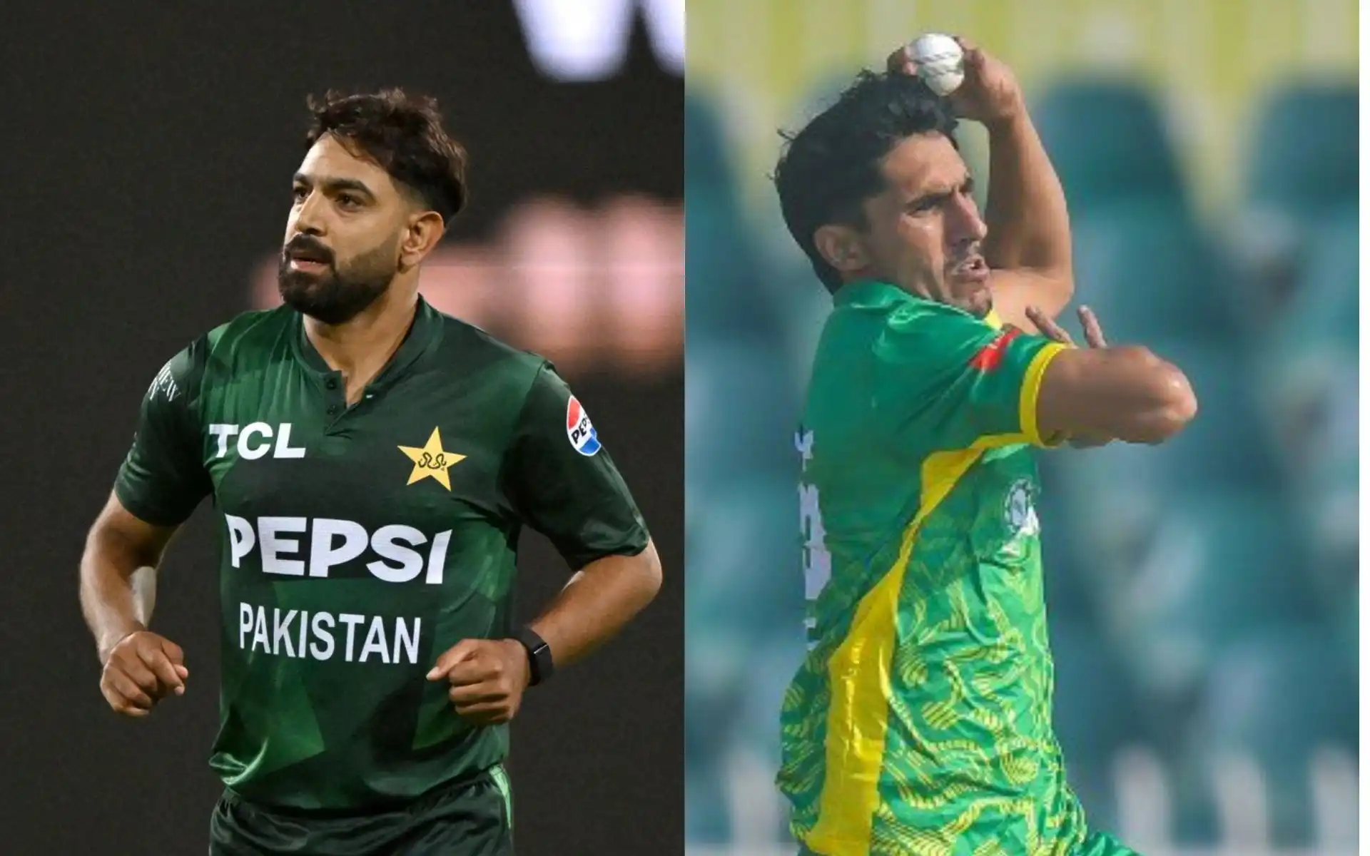 Haris Rauf's replacement for the Tri-Series match against South Africa is set to be Akif Javed [Source: @UMTMarkhors/X.com]