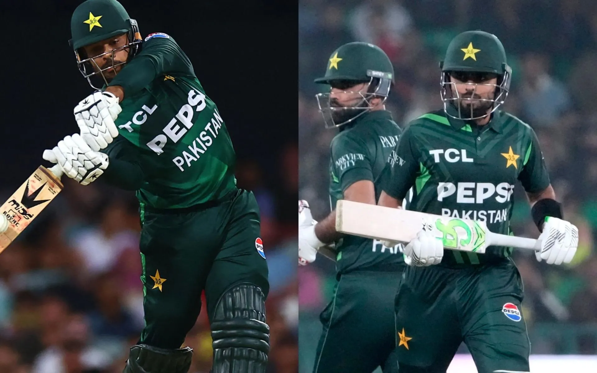 Usman Khan and Babar Azam [Source: AP]
