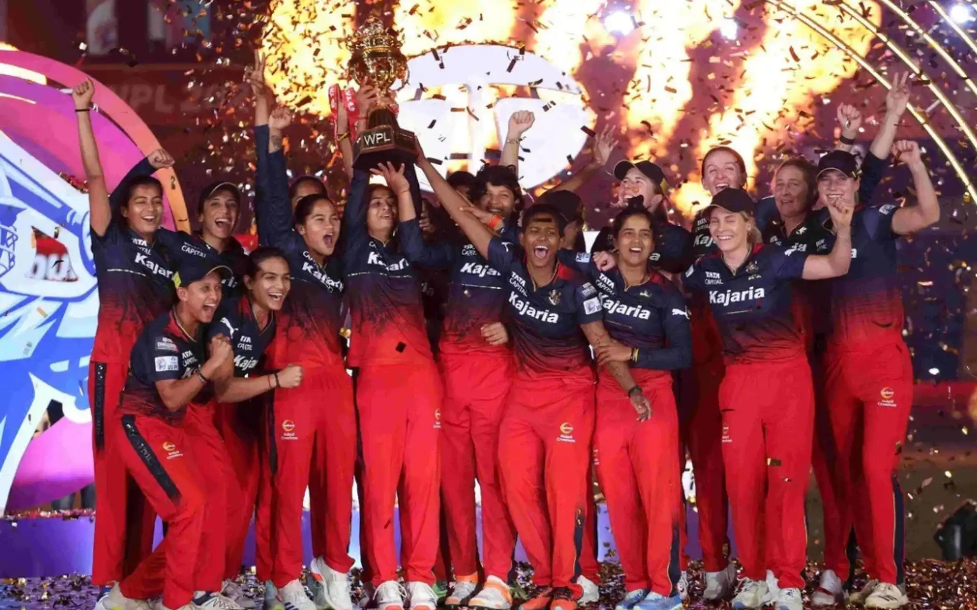 RCB Women with the WPL 2025 Title [Source: wplt20.com]