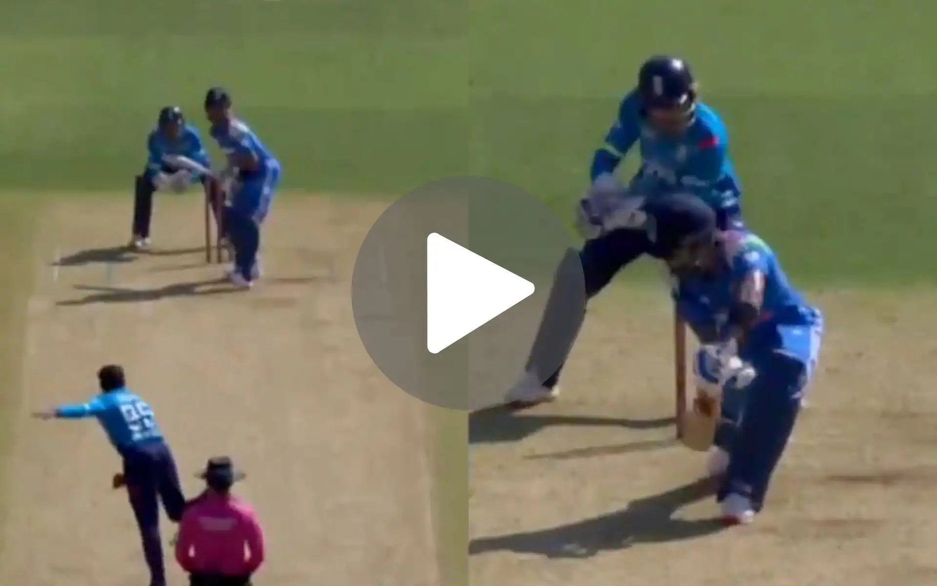 Virat Kohli was dismissed by Adil Rashid [Source: @kuchbhi12341416/X]