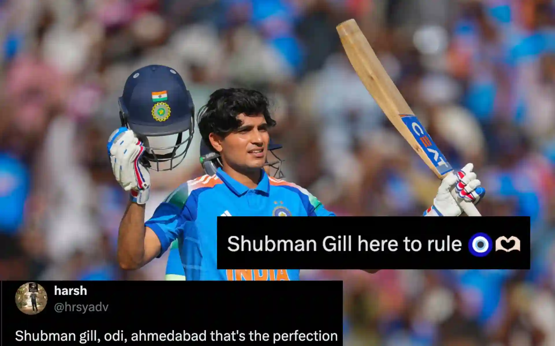 'Shubman, Remember The Name'- Twitter Erupts As Gill Stamps His Authority In Ahmedabad