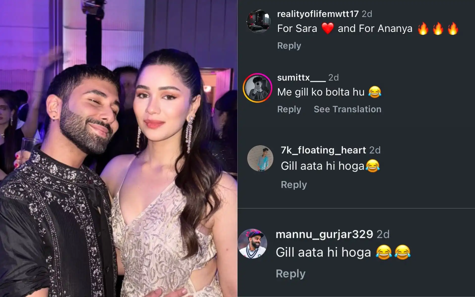Sachin Tendulkar's Daughter Triggers [Source: filmygyan/Instagram]