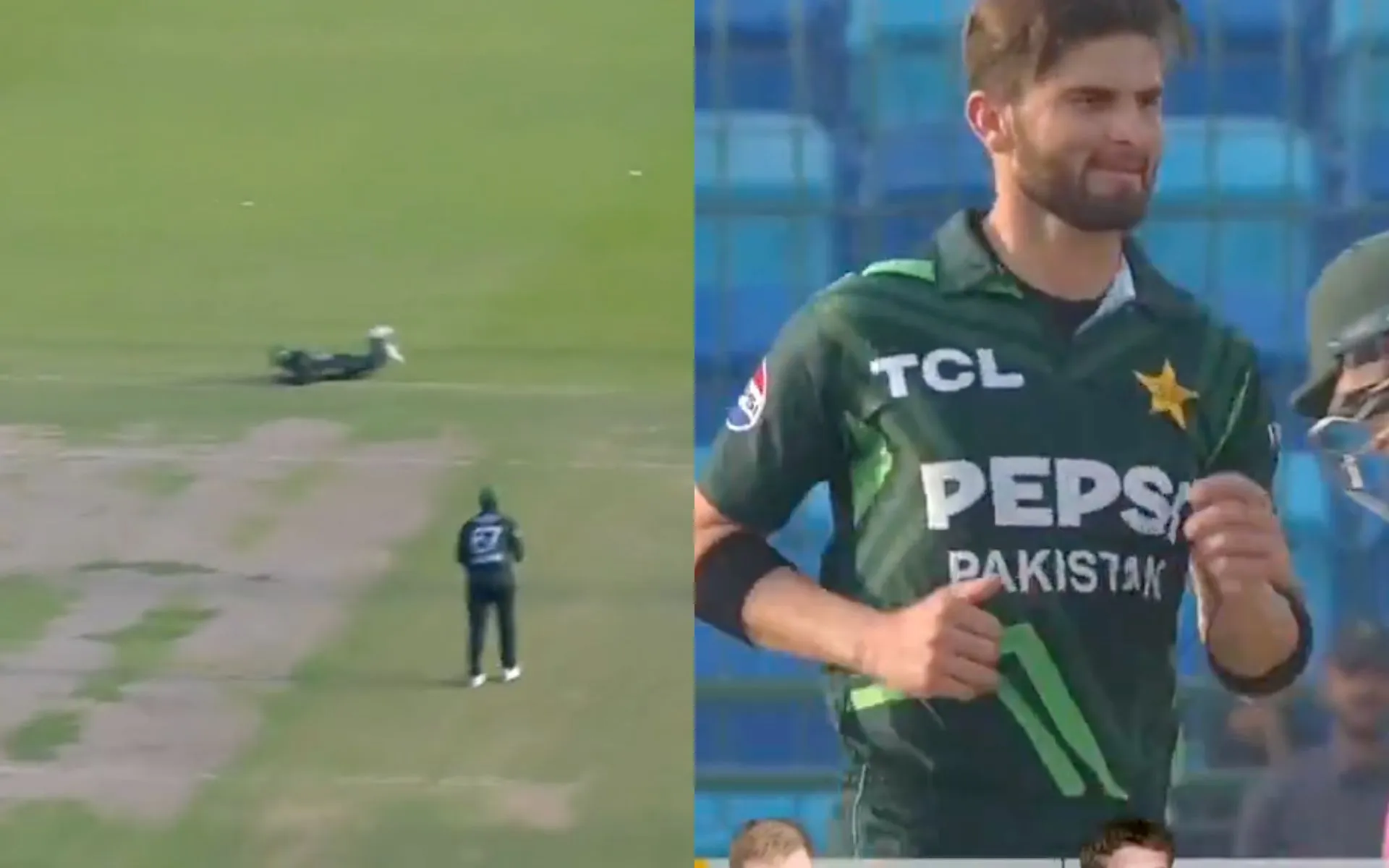 Shaheen took Mulder's wicket [Source: @kuchbhi12341416/X]
