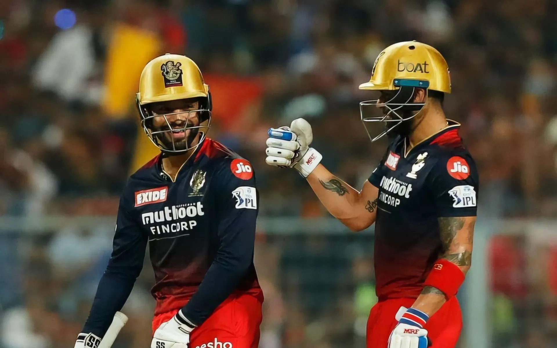 Rajat Patidar and Virat Kohli have played 27 matches together for RCB. [Source: @onlyprathamesh/X]