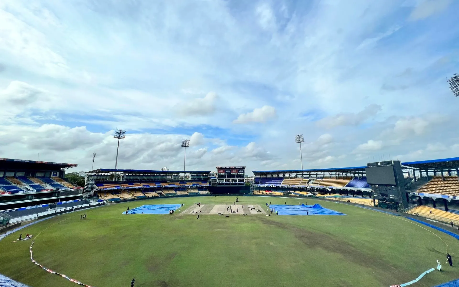 R. Premdasa Stadium will host the second ODI as well. [Source: @AmanRahii/X]