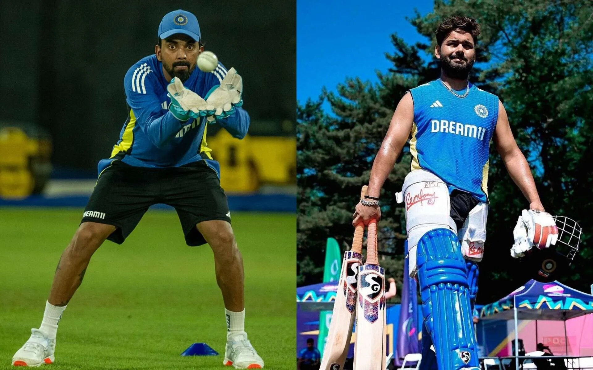 Gambhir Unveils Team India's No 1 Wicketkeeper (Source: @dasjy0tirmay/x.com, @riseup_pant17/x.com)