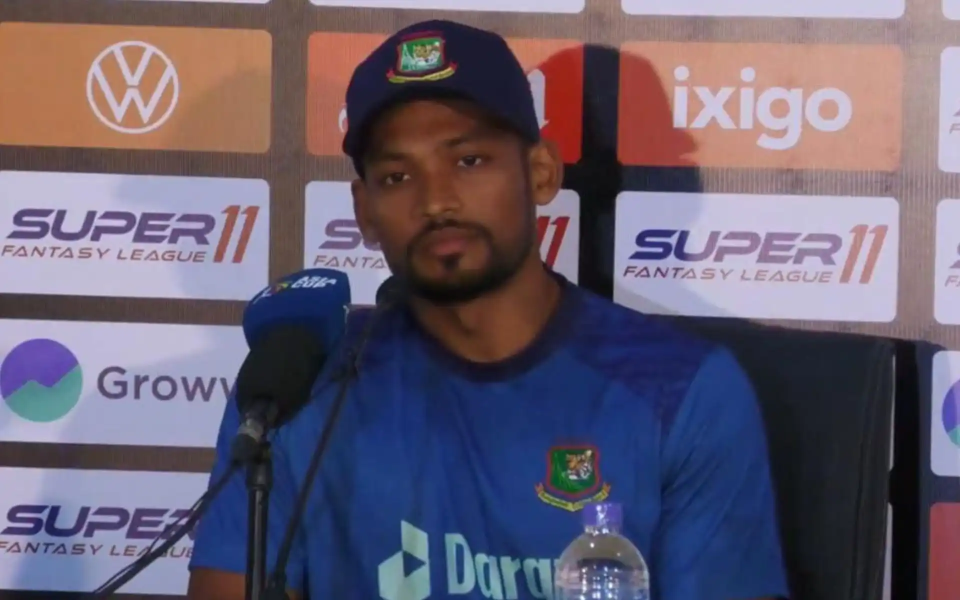 Bangladesh Captain Nazmul Hossain Shanto. [Source- BCB/x.com]