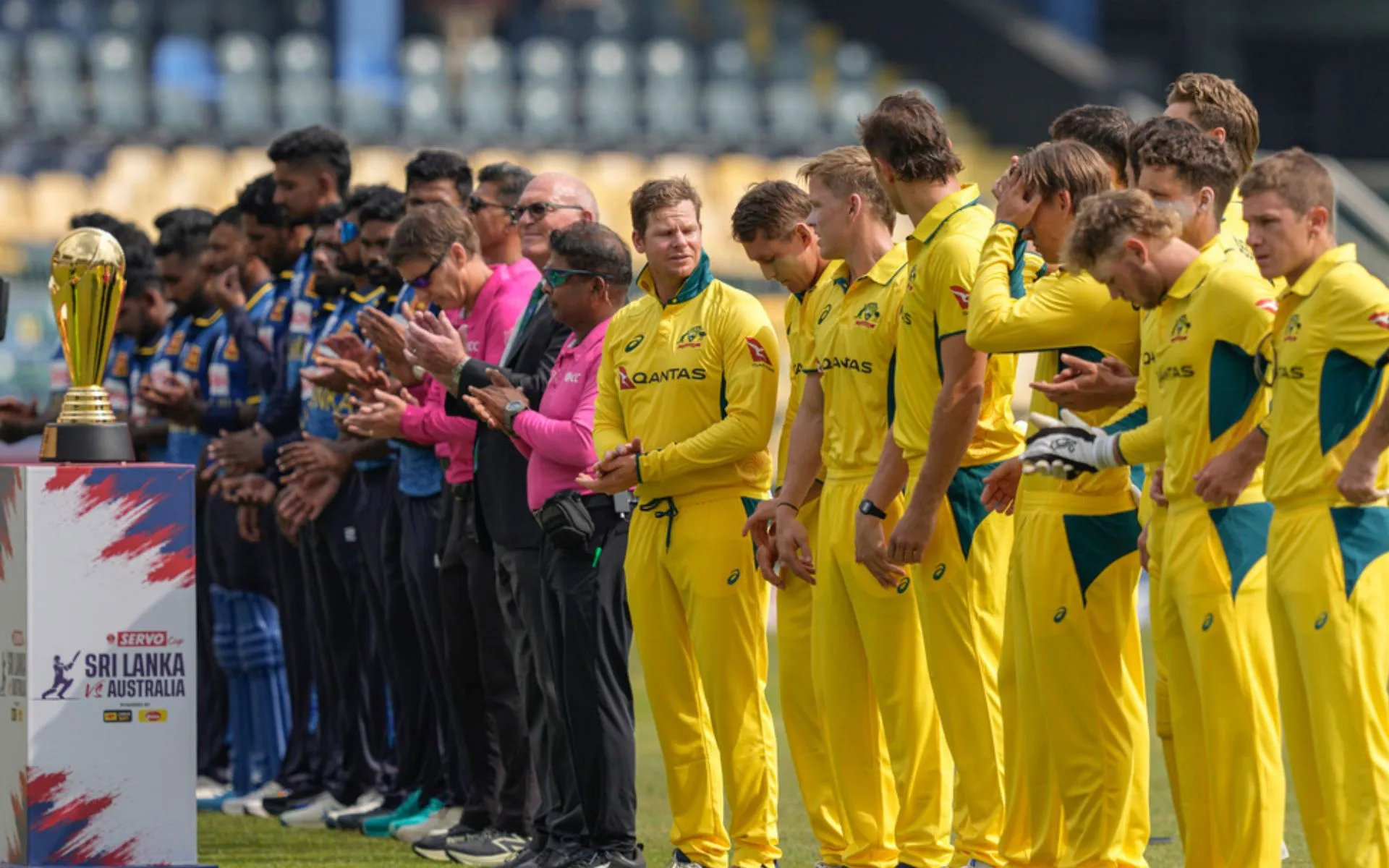 Sri Lanka will face off Australia in the 2nd ODI [Source: AP]