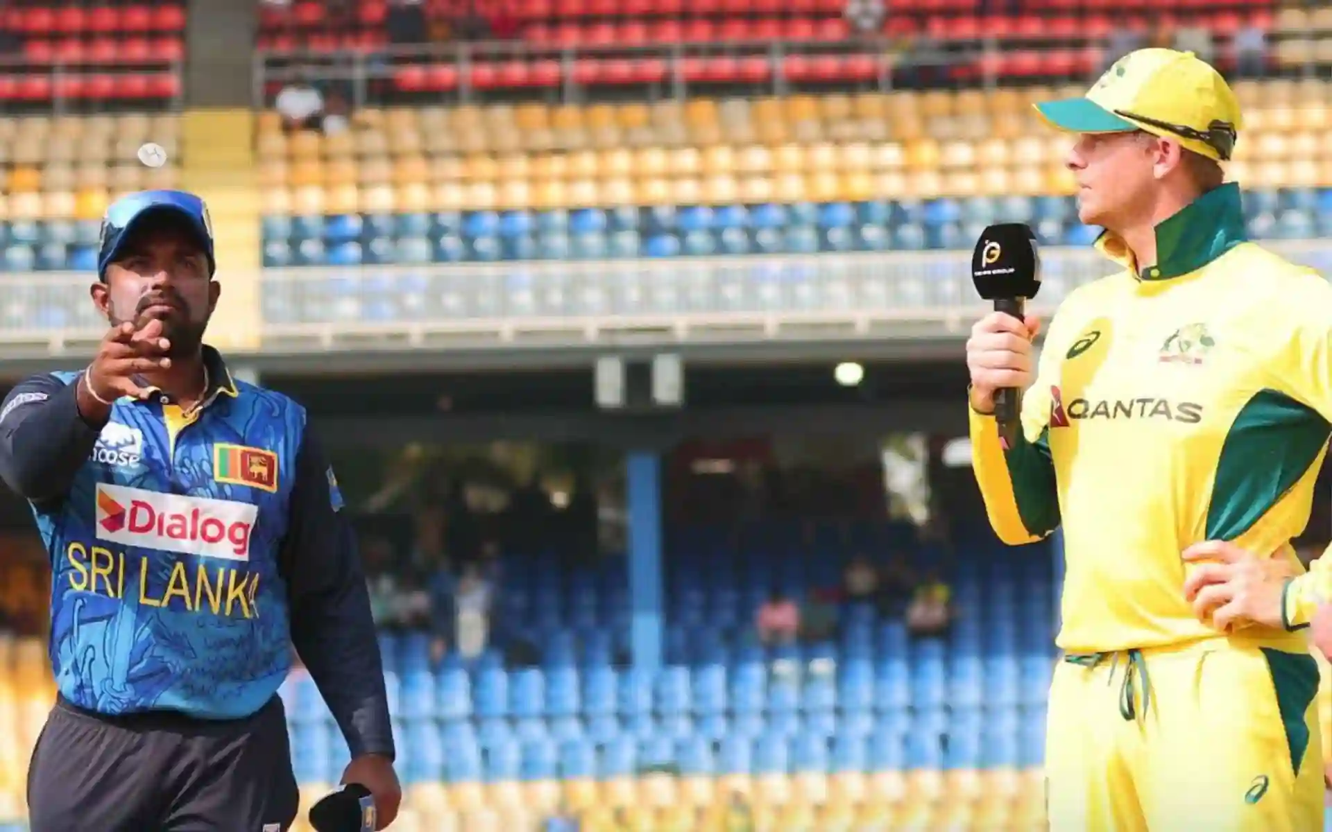 Sri Lanka vs Australia 2nd ODI. [Source - SLC/x.com]