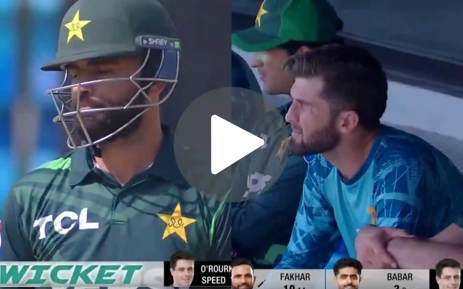 [Watch] Fakhar Zaman Closes His Eyes In Pain As O'Rourke Gets Him With An Ordinary Ball