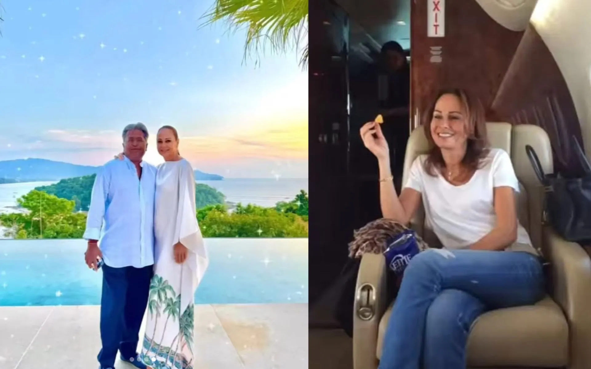 Lalit Modi spotted with his girlfriend (Source: @lalitmodi/Instagram)