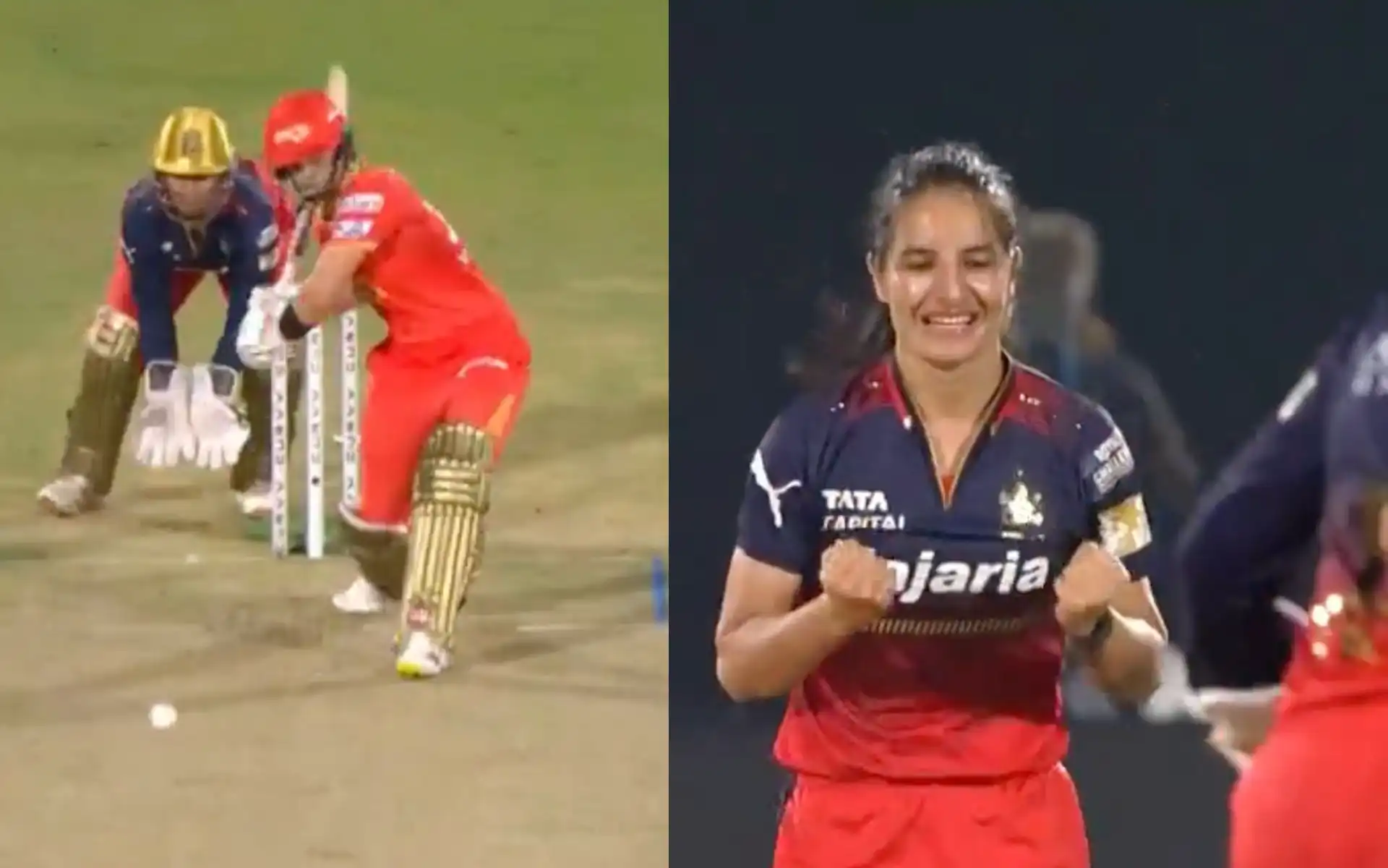 Renuka Singh bags maiden wicket of WPL 2025 (Source:@wplt20/X.com)