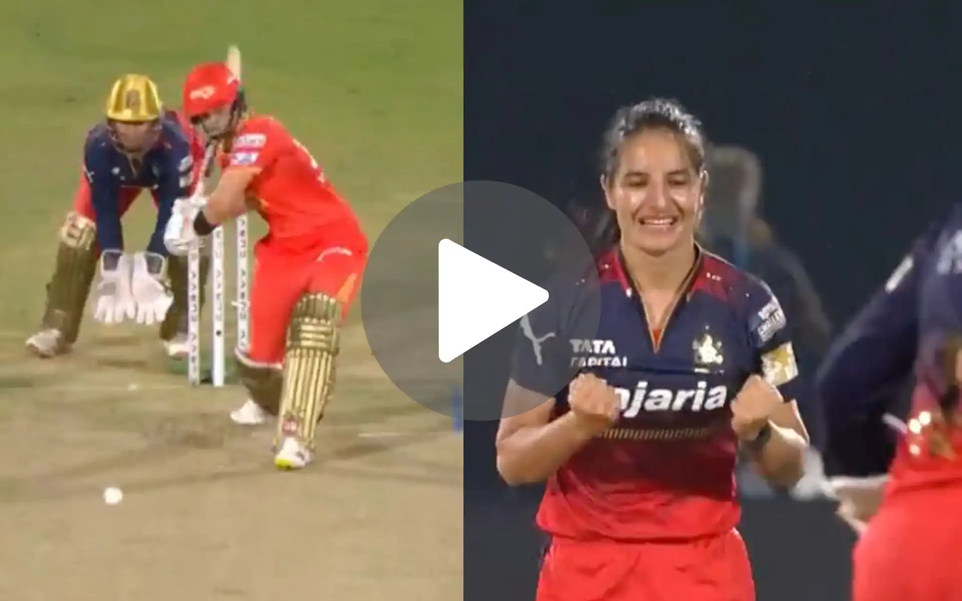 [Watch] Renuka Singh Shows Real RCB Fire With First Wicket Of WPL 2025