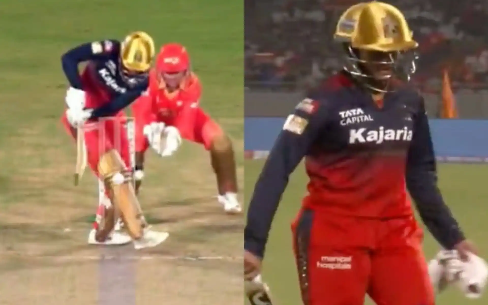 Smriti Mandhana departed early in WPL 2025 opener (Source:@kuchbhi12341416/X.com)