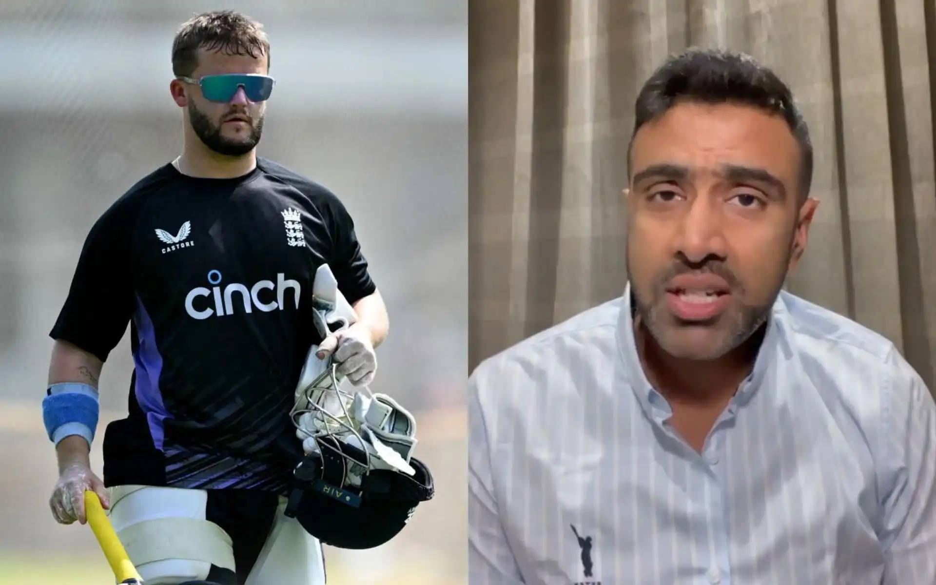 Ashwin blasts Ben Duckett for his comments [Source: @mufaddal_vohra/X.com]