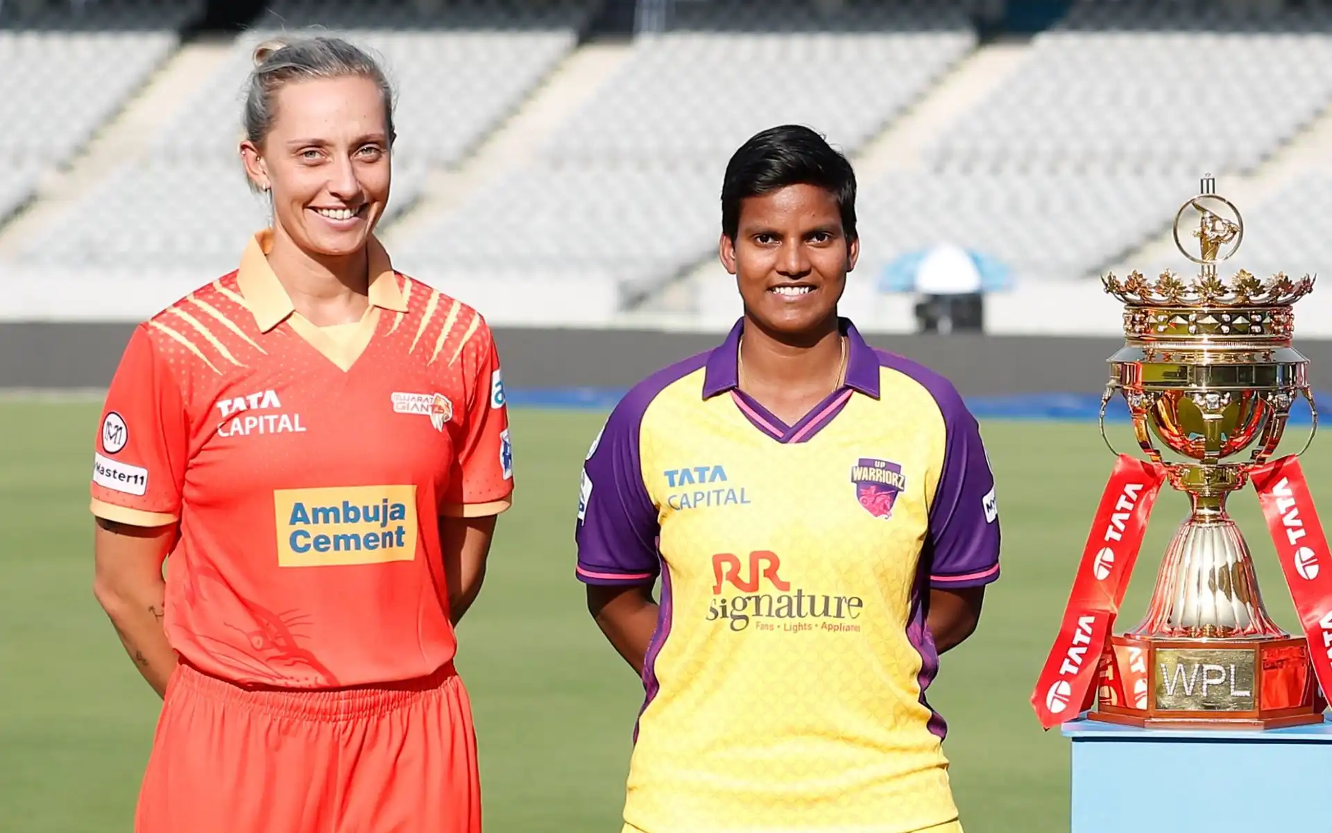 Gujarat Giants Women will be up against UP Warriorz Women in WPL 2025 [Source: @wplt20/X.com]