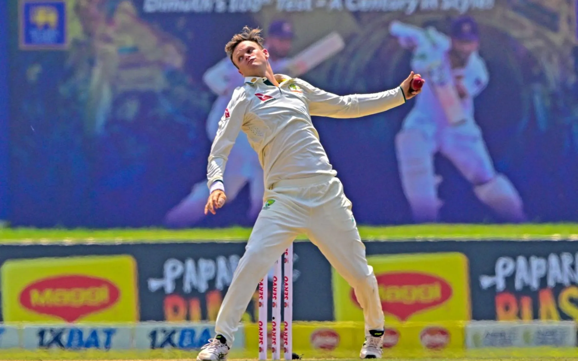 Matt Kuhnemann's Bowling Action Came Under Scrutiny (Source: @MehwishMalik/x.com)