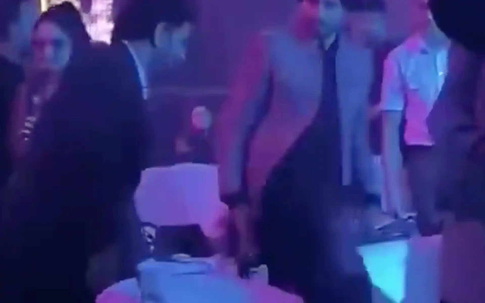 Dhoni with Harbhajan Singh in marriage (Source:@FlyingSlip_/X.com)