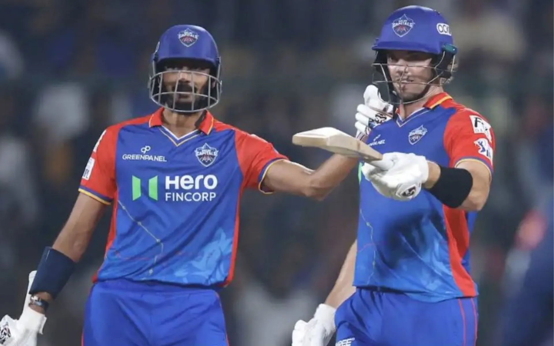 Axar Patel & Tristan Stubbs [Source: @akshoor_patel/x.com]