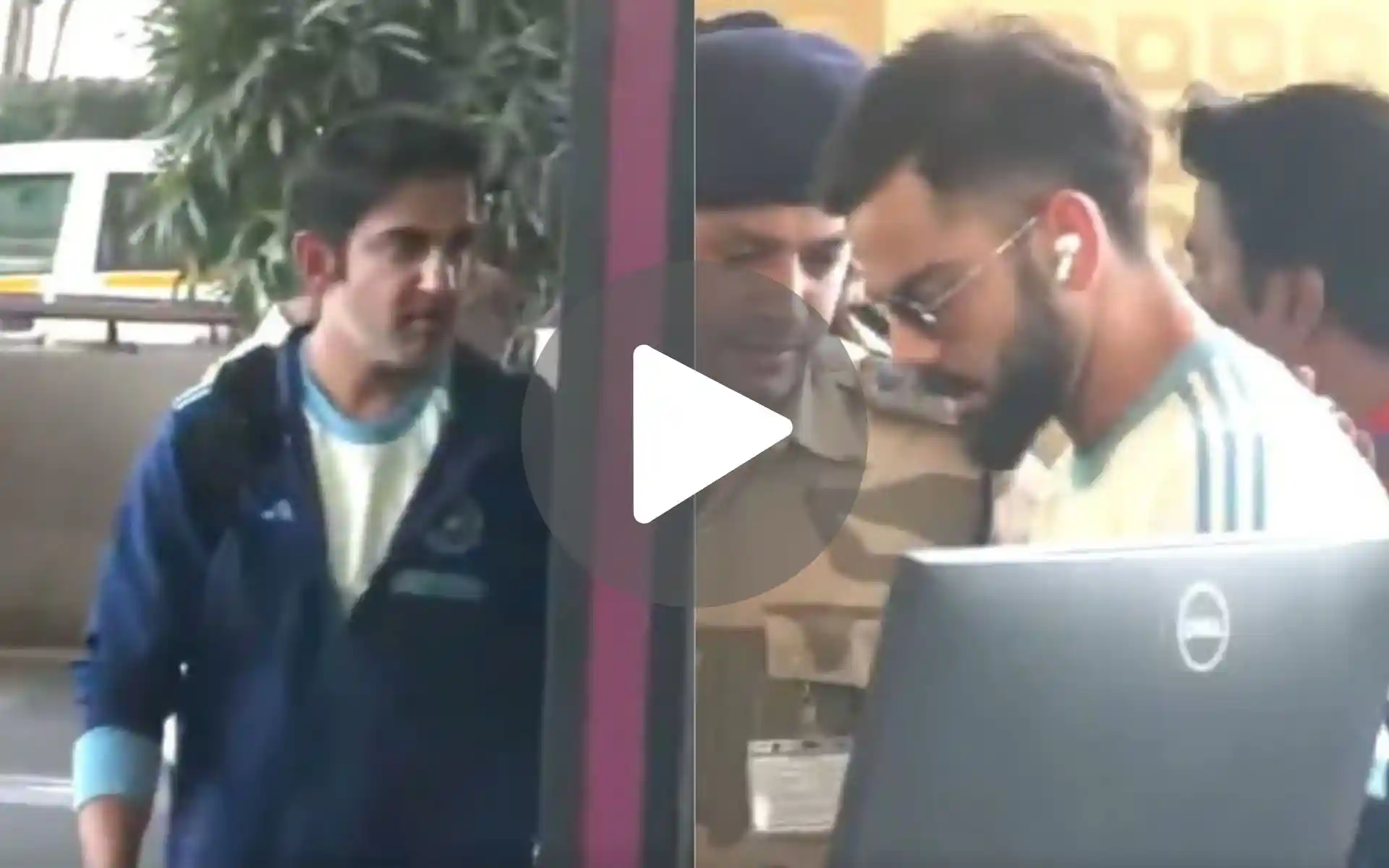 [Watch] Gambhir Leads From Front As India Stars Depart For Dubai For Champions Trophy