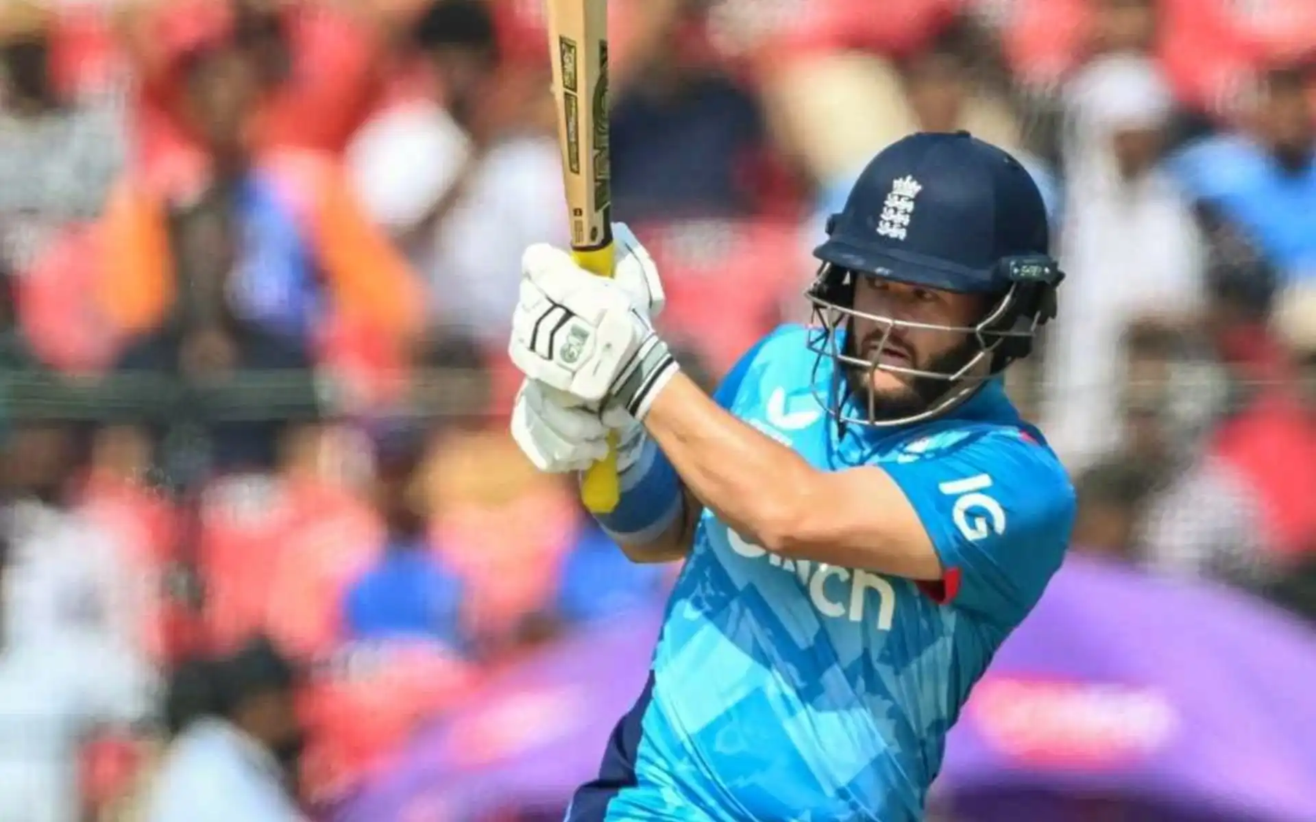 Ben Duckett was injured during the ODI series against India [Source: @Omkarugale2811/X.com]