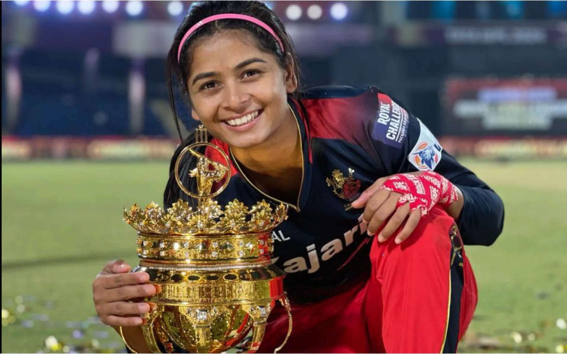 Shreyanka Patil ruled out of WPL 2025 [Source: @kreedajagat/X]