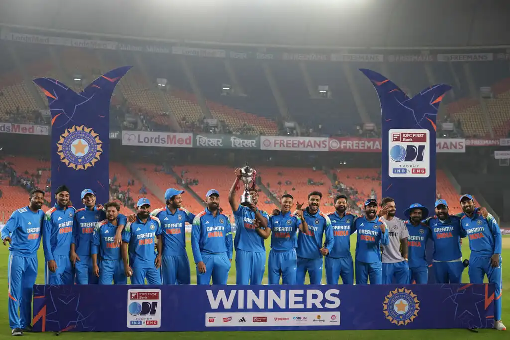 India won the ODI series against England (Source: AP Photos)