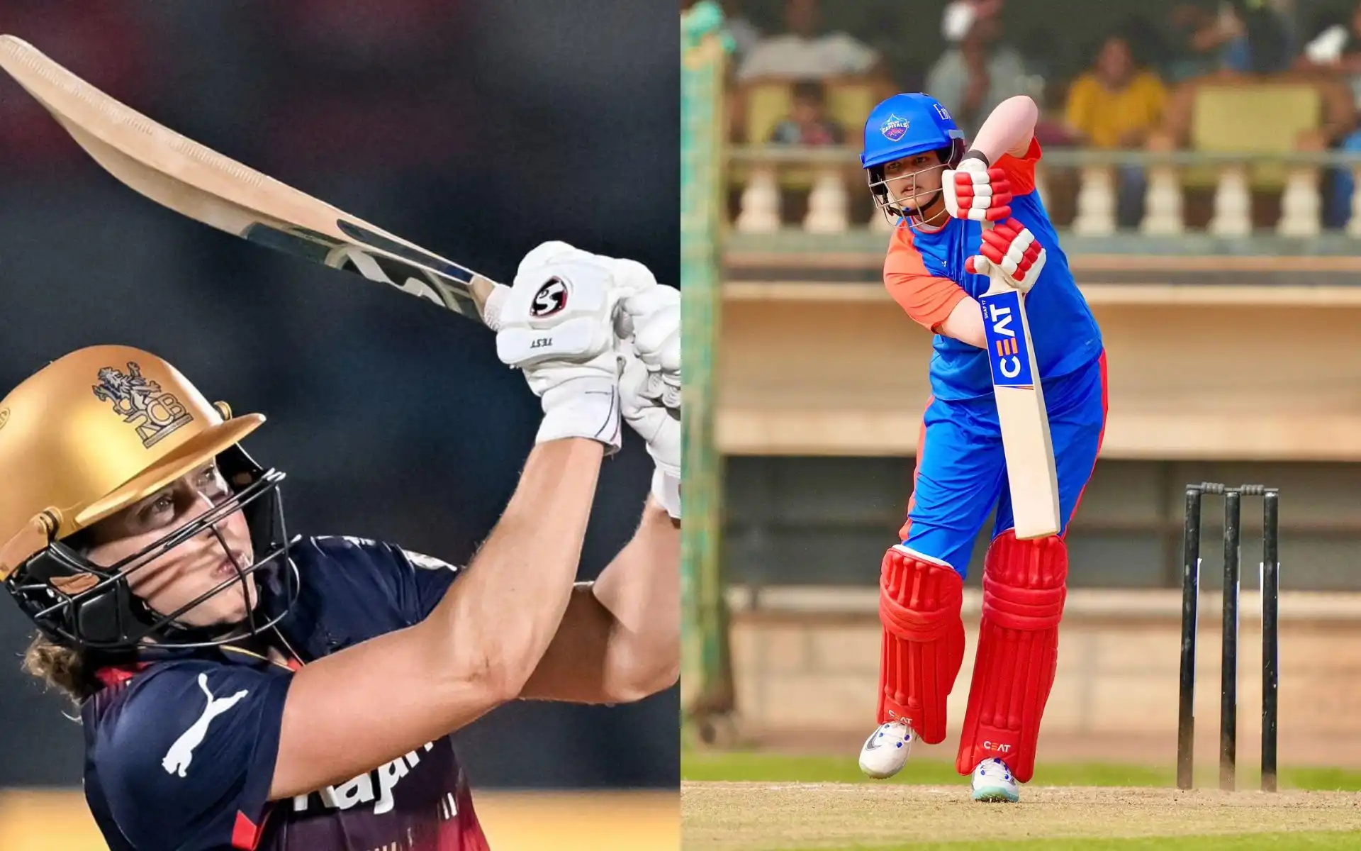 Ellyse Perry And Shafali Verma (Source: @rohit_balyan/x.com, @KaifAli05857839/x.com)