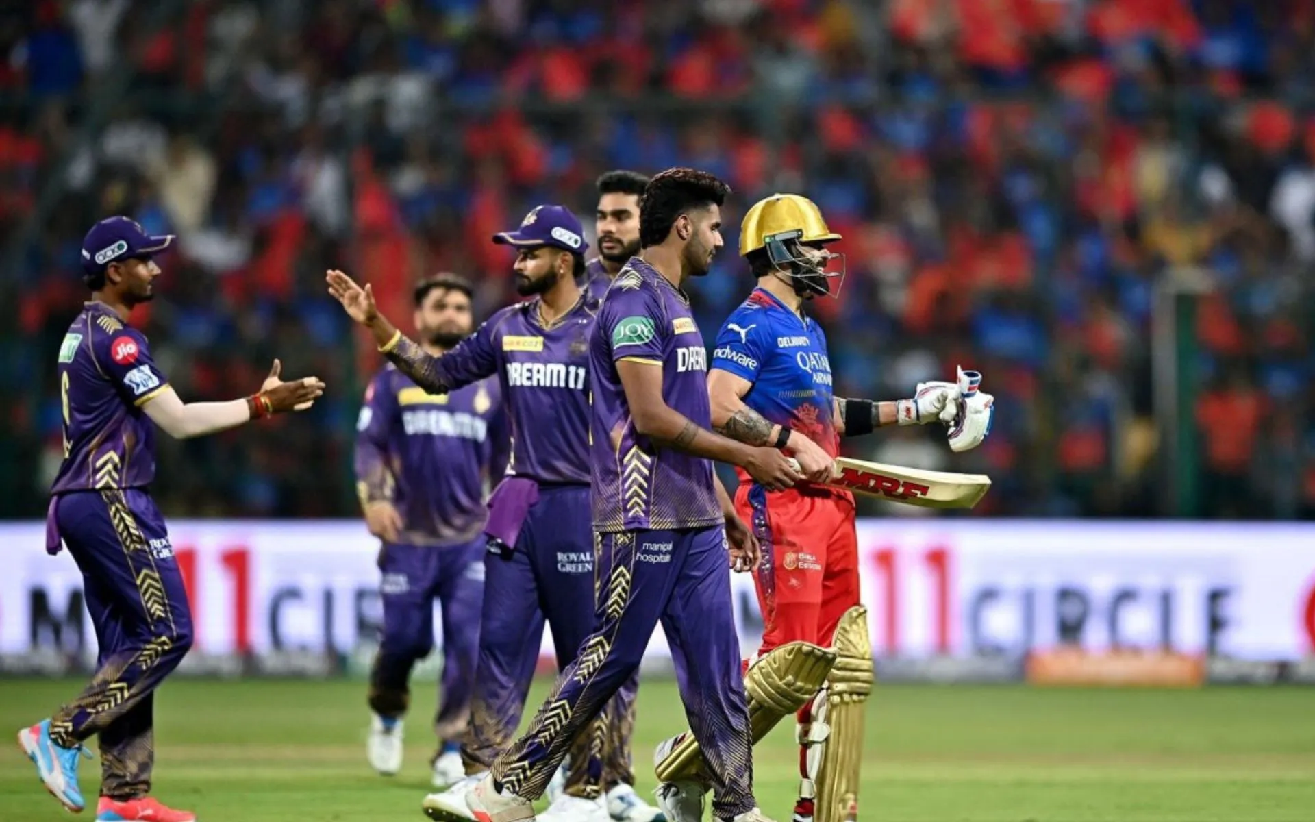 KKR will play against RCB in the 1st match of IPL 2025 (Source:@CricUpdates123/X.com)