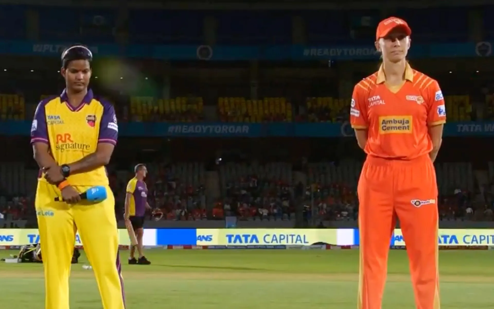 Gujarat Giants captain Ashleigh Gardner won the toss (Source:TopBookies,x.com)