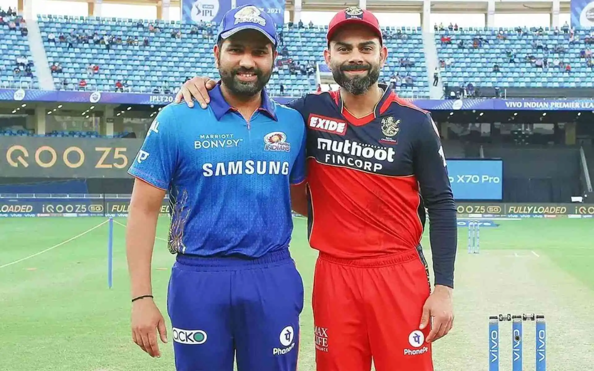 Rohit Sharma and Virat Kohli (Source: @CricUpdates123/X.com)
