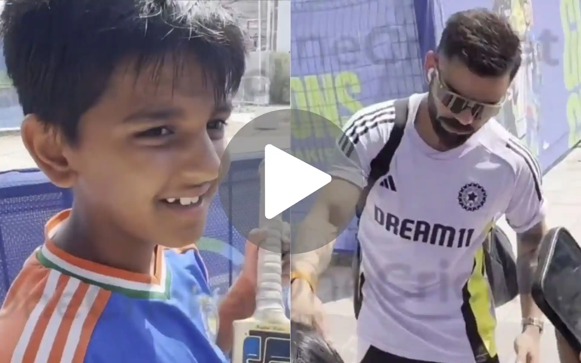 [Watch] Virat Kohli Makes Little Fan Emotional With A Special Autograph On Bat