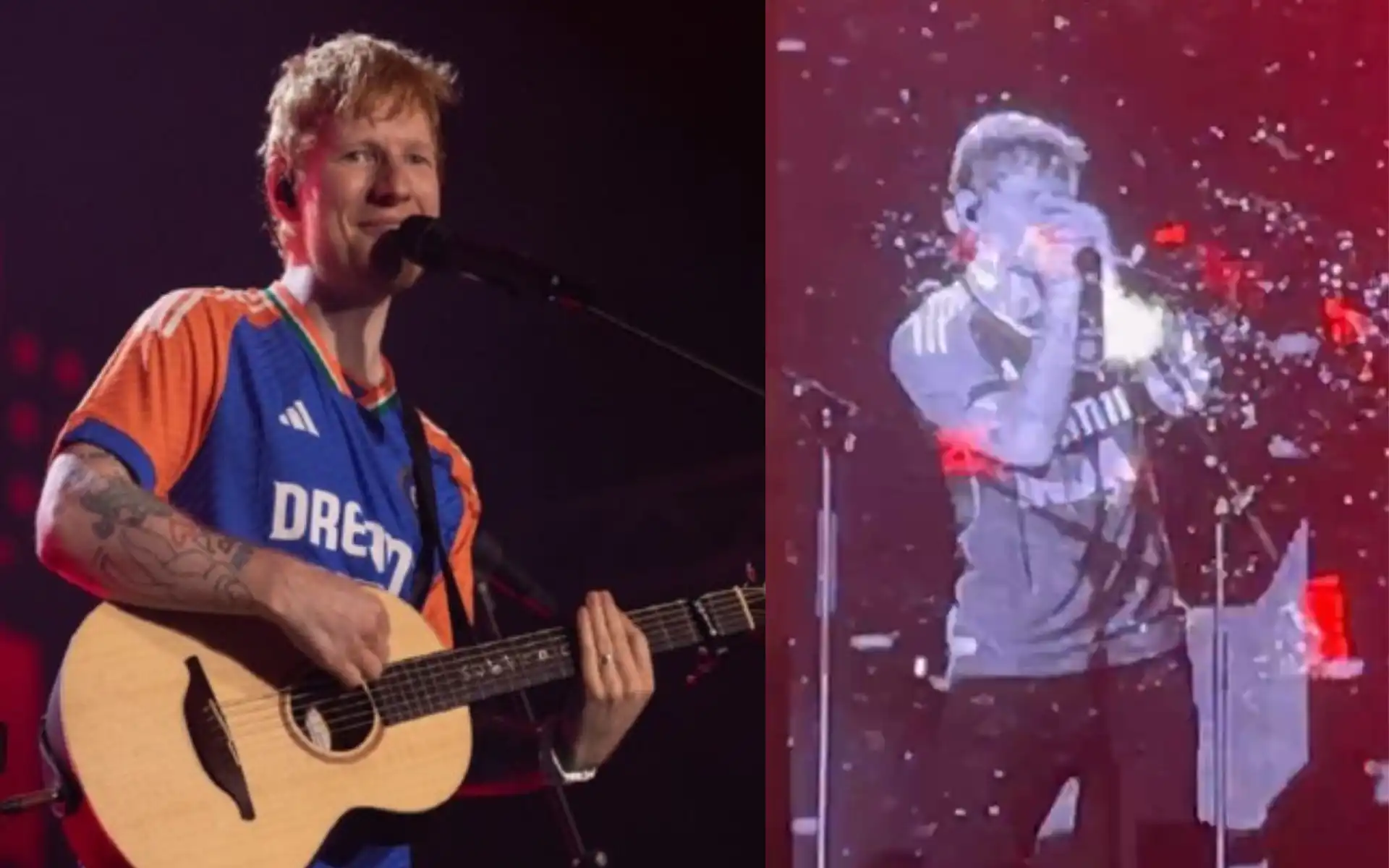 Ed Sheeran at Delhi [Source: @mufaddal_vohra/X.com]