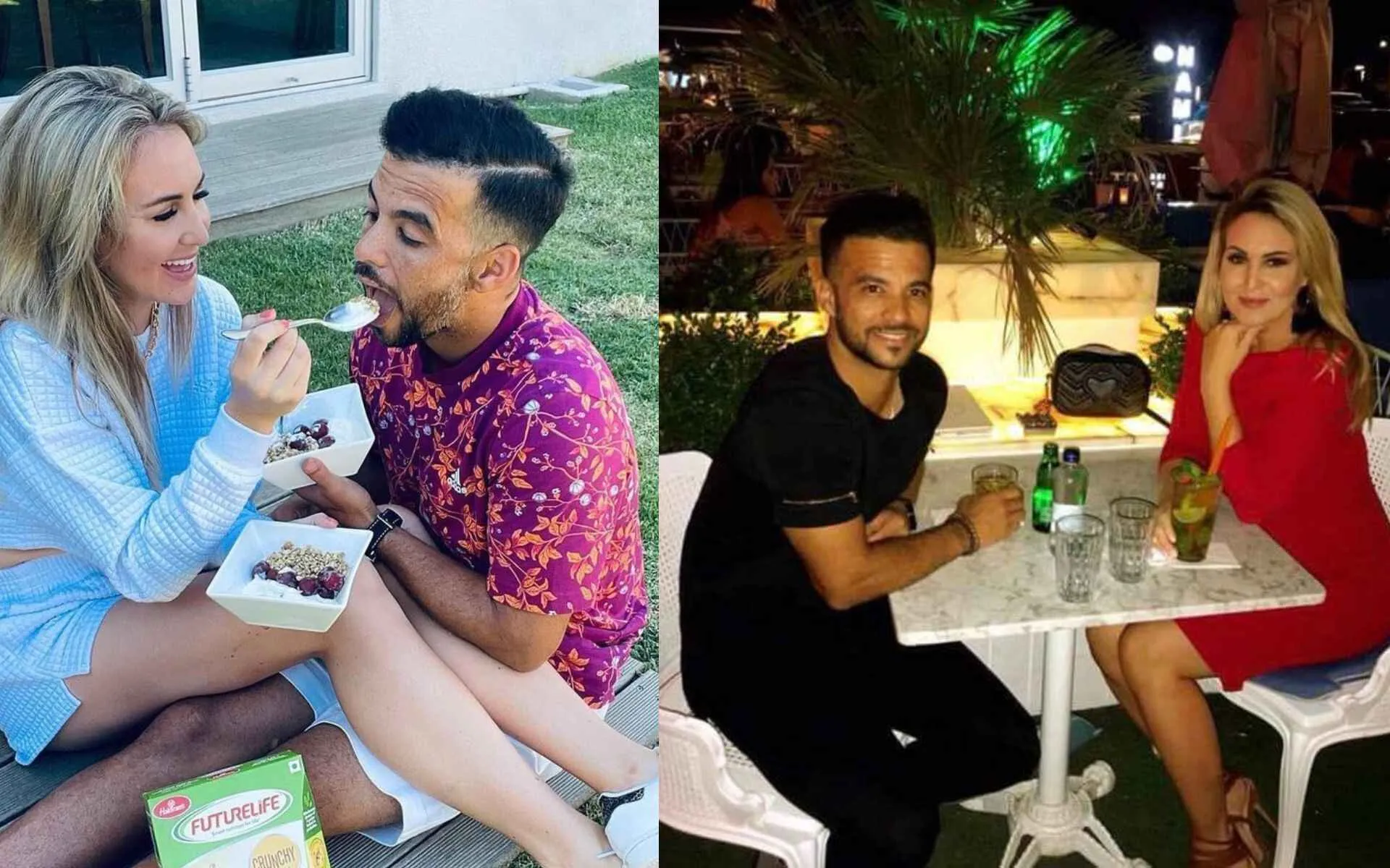JP Duminy with wife Sue (Source:@CricUniverse,x.com)