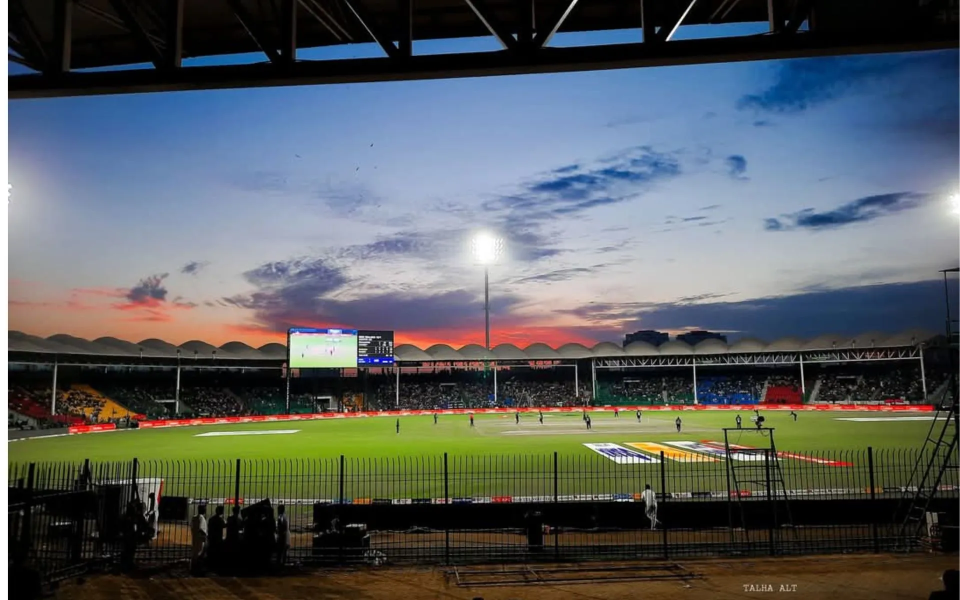 Karachi Stadium renovation frustrate fans [Source: @SahiB1431/X.com]

