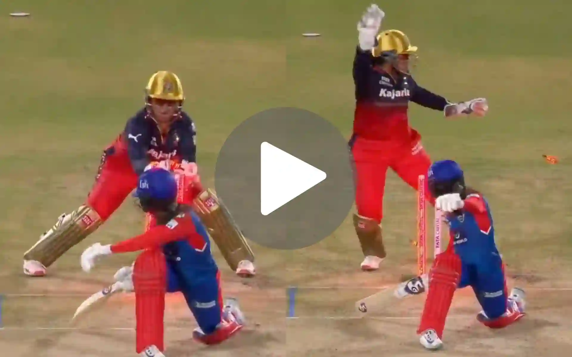 [Watch] Richa Ghosh Gives Tribute To MS Dhoni With A Lightning-Fast Stumping In WPL